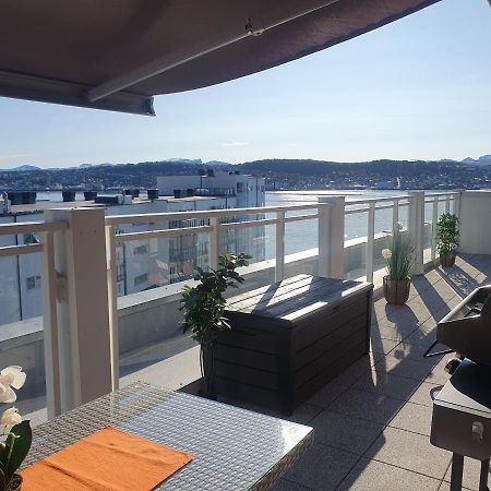 Top Apartment 特罗姆瑟 外观 照片